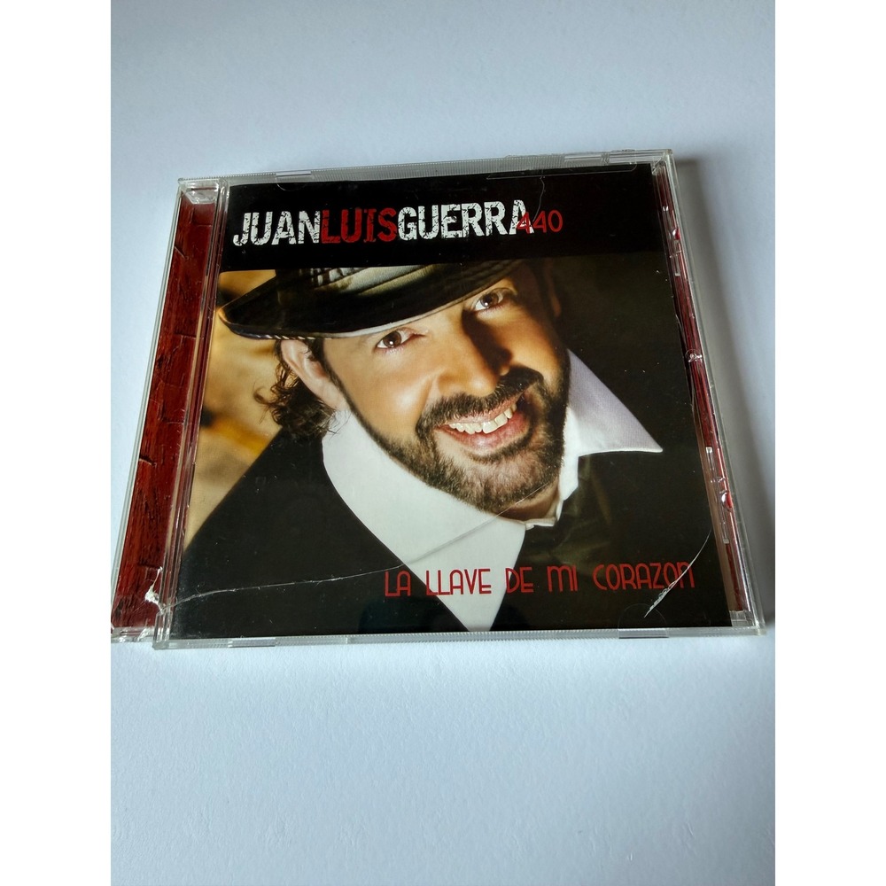 Juan Luis Guerra 440 La Llave De Mi Corazon CD 2007 Latin Merengue Bachata Album